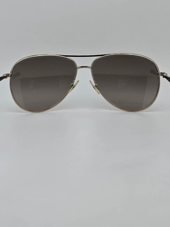 Jimmy Choo Jewly Gold Violet Frame Violet Gradient Lens Aviator Sunglasses Italy main image 6